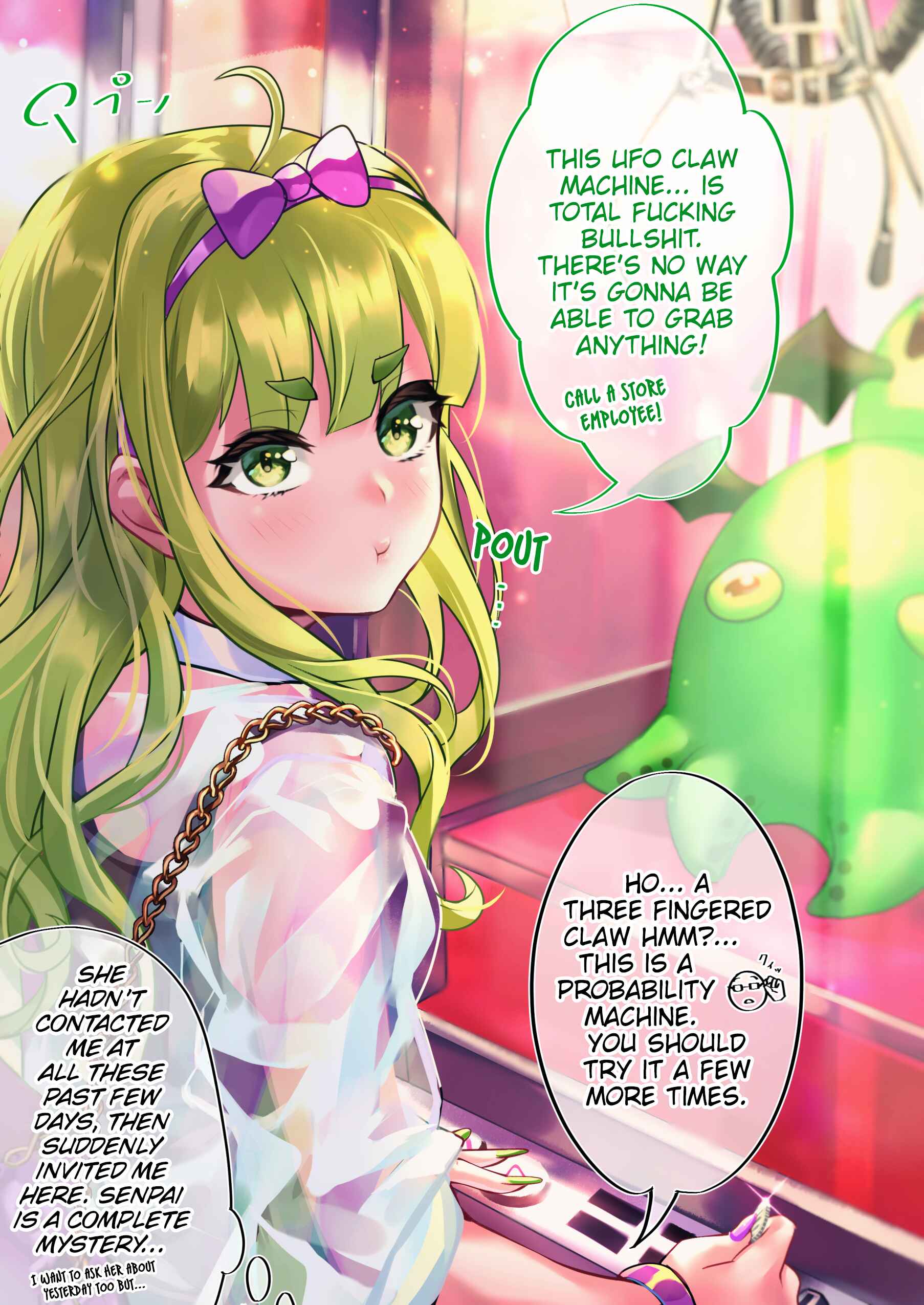 Page 1 Chapter 55 Otaku Datte Gal to Koi Shitai