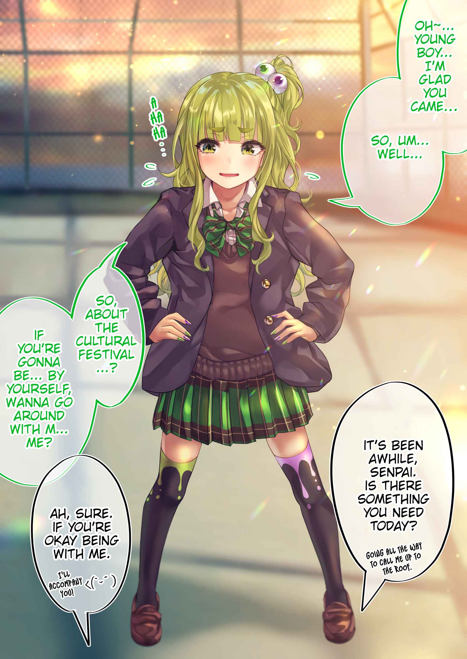 Page 1 Chapter 80 Otaku Datte Gal to Koi Shitai