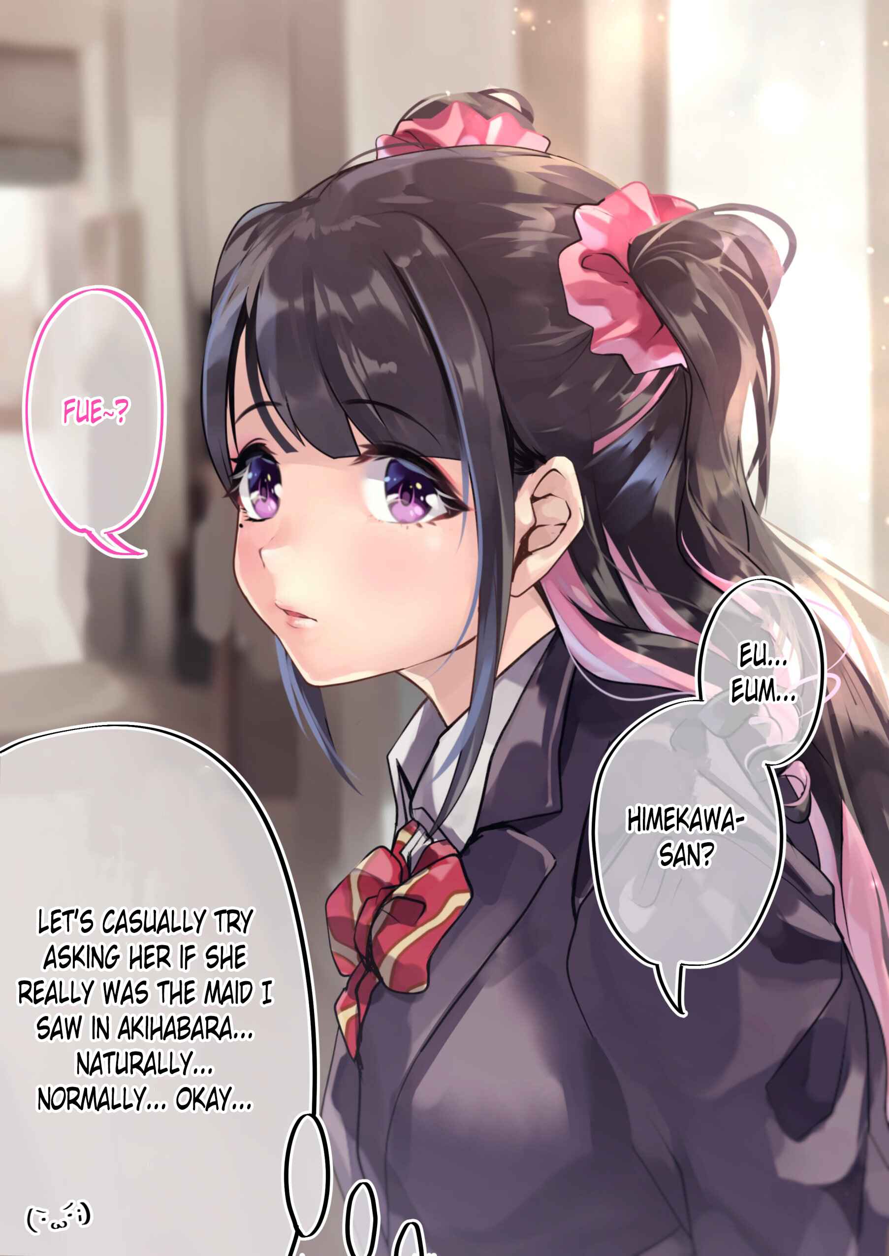 Page 1 Chapter 12 Otaku Datte Gal to Koi Shitai