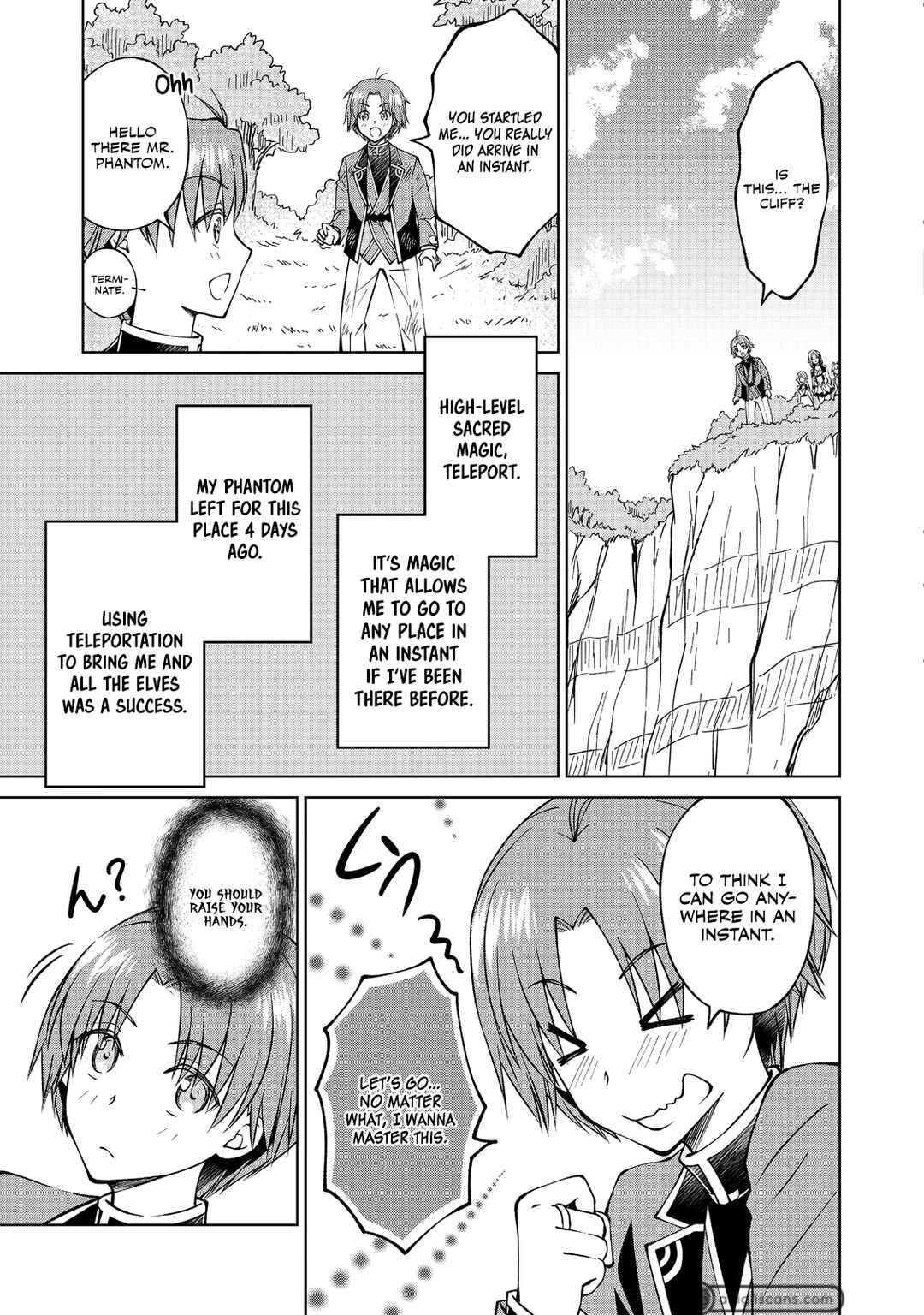 Page 10 Chapter 11 Botsuraku Yotei no Kizoku dakedo, Hima datta kara Mahou wo Kiwamete Mita