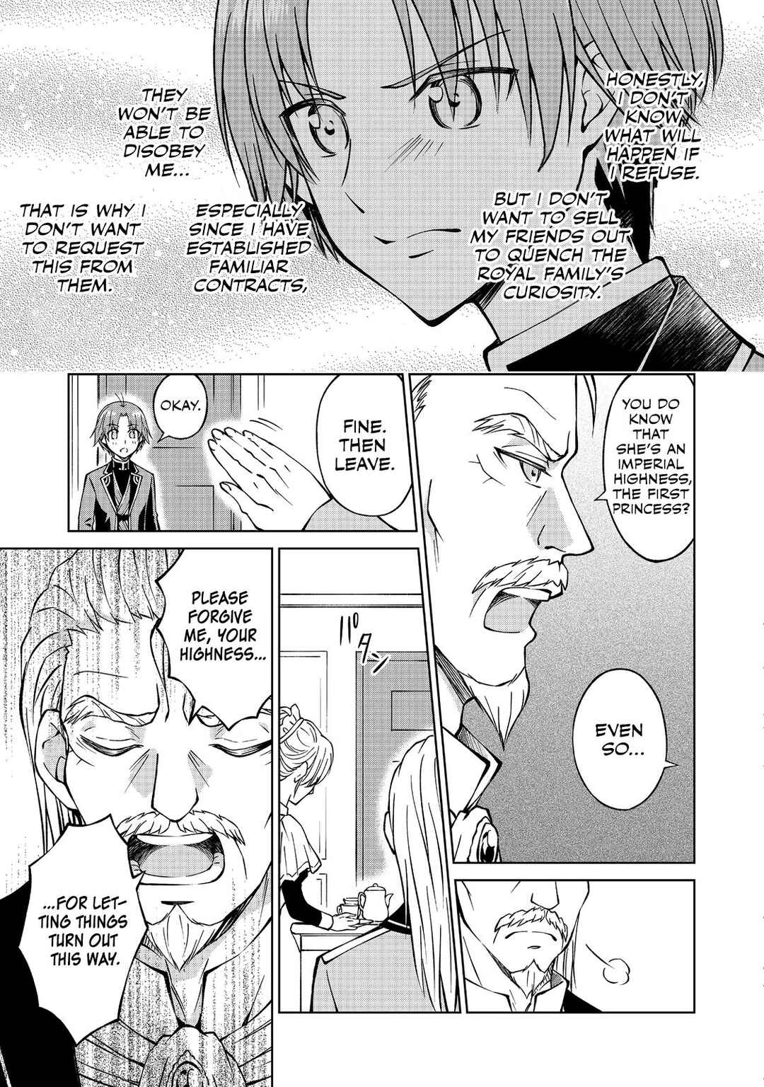 Page 24 Chapter 6 Botsuraku Yotei no Kizoku dakedo, Hima datta kara Mahou wo Kiwamete Mita