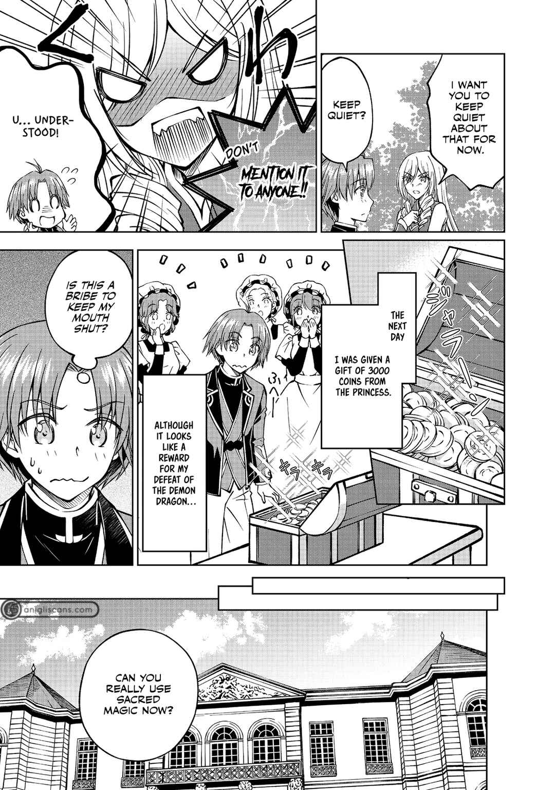 Page 16 Chapter 9 Botsuraku Yotei no Kizoku dakedo, Hima datta kara Mahou wo Kiwamete Mita