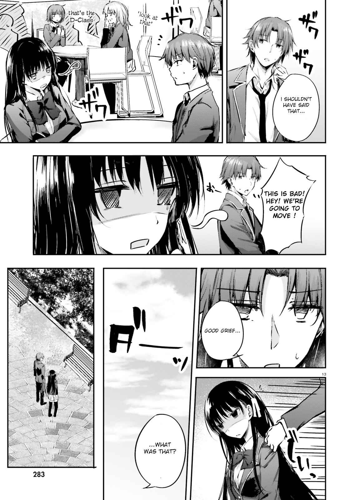 Page 14 Chapter 5 Classroom of the Elite √Horikita