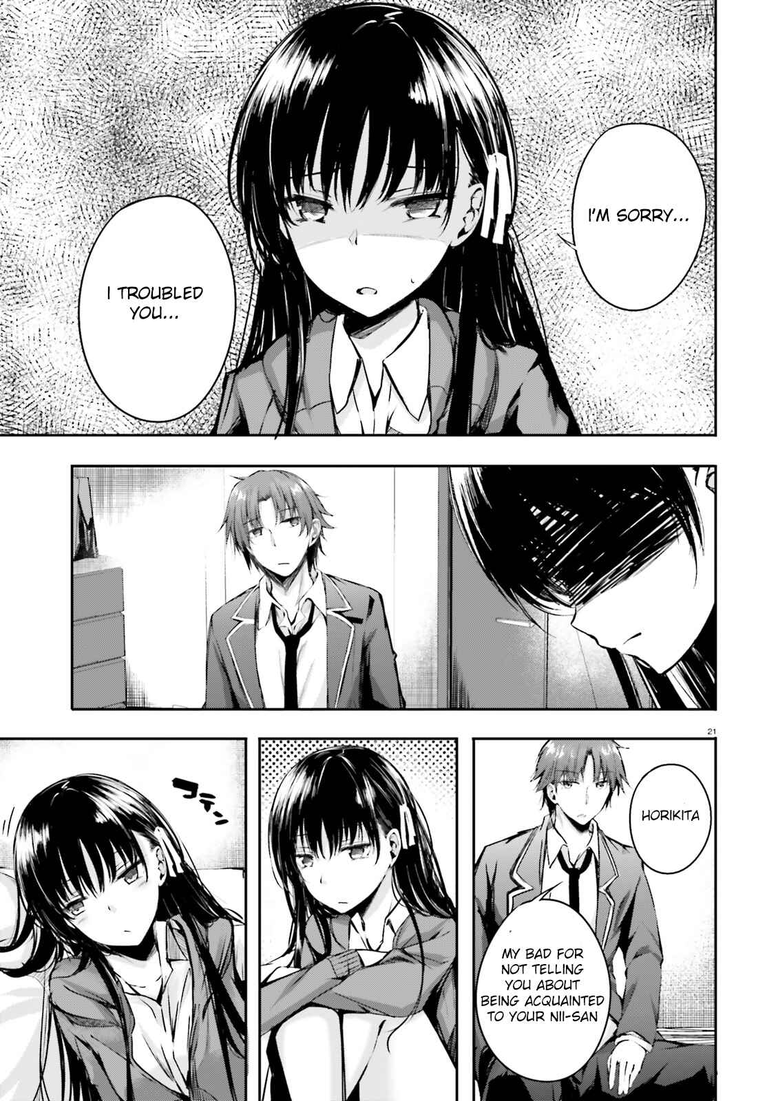 Page 22 Chapter 5 Classroom of the Elite √Horikita