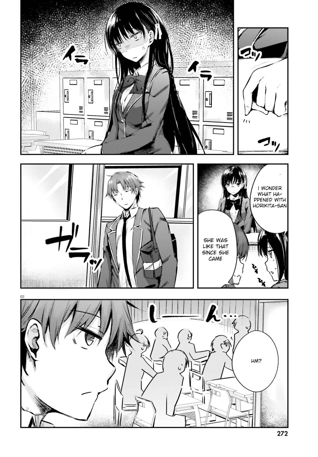 Page 3 Chapter 5 Classroom of the Elite √Horikita