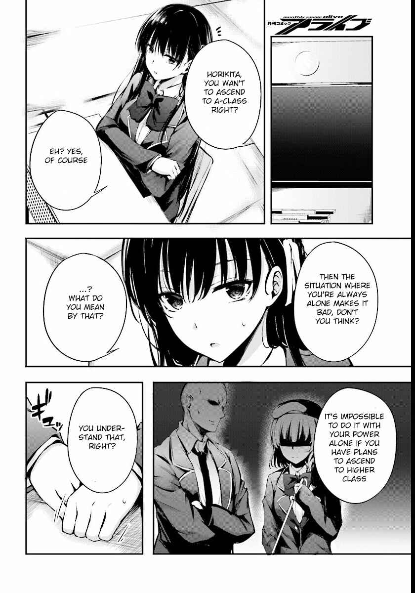 Page 11 Chapter 3 Classroom of the Elite √Horikita