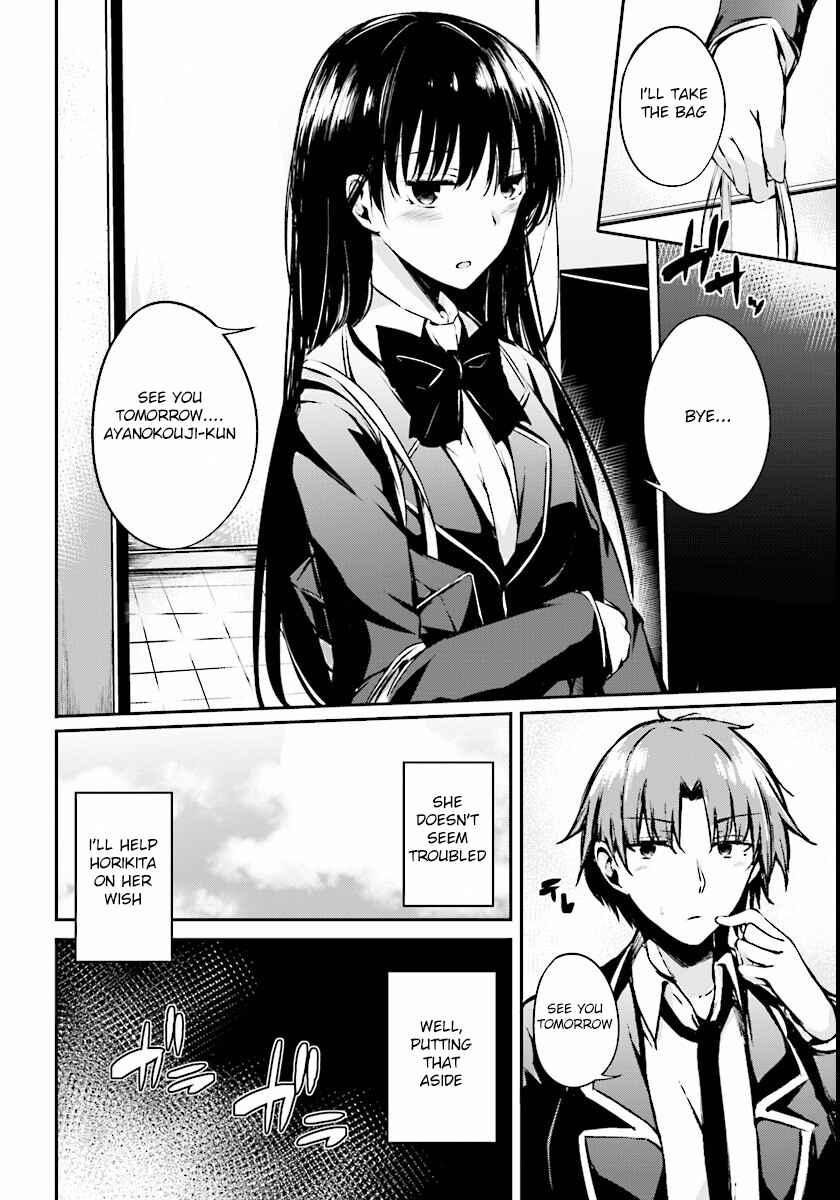 Page 27 Chapter 2 Classroom of the Elite √Horikita