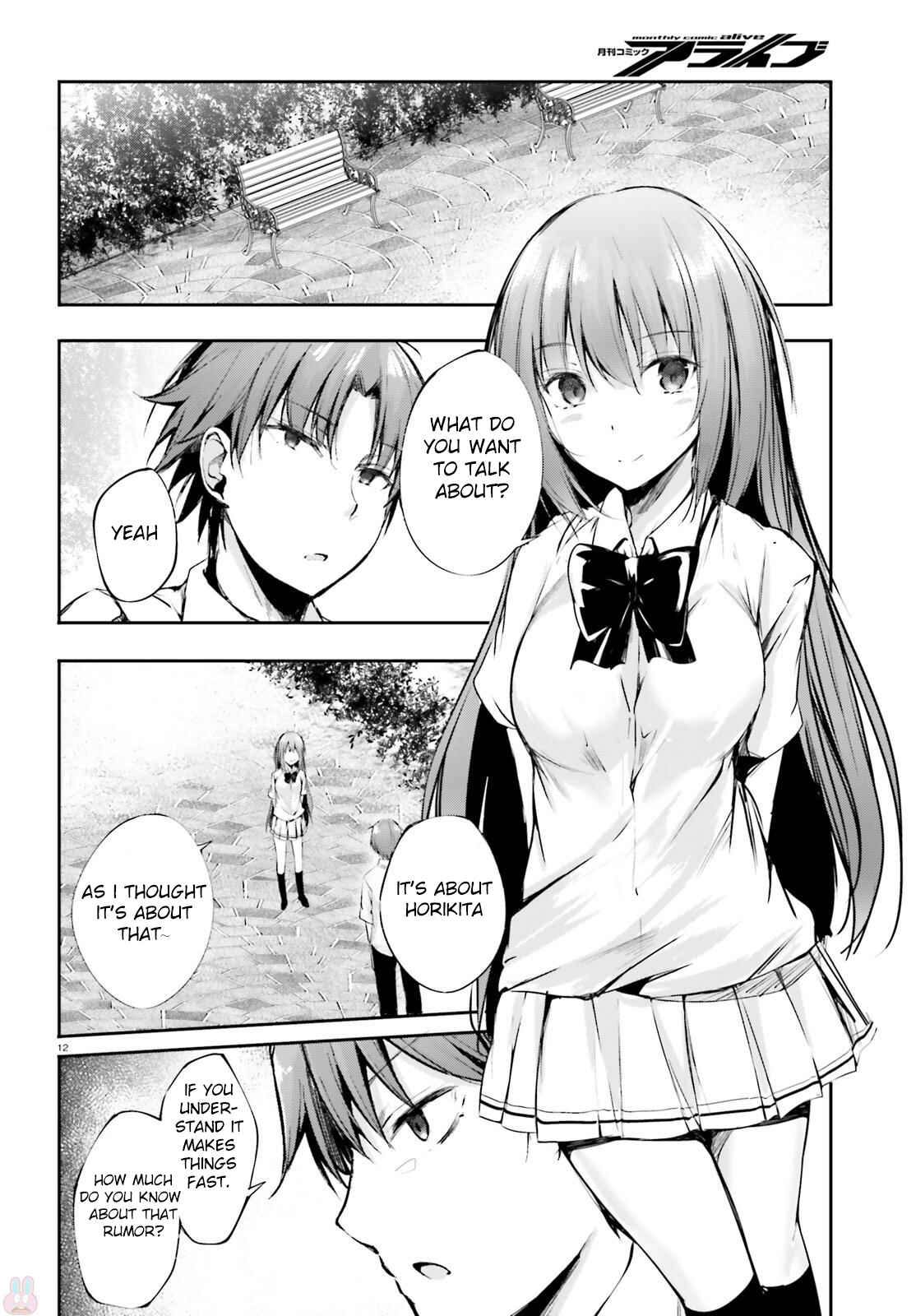 Page 13 Chapter 7 Classroom of the Elite √Horikita