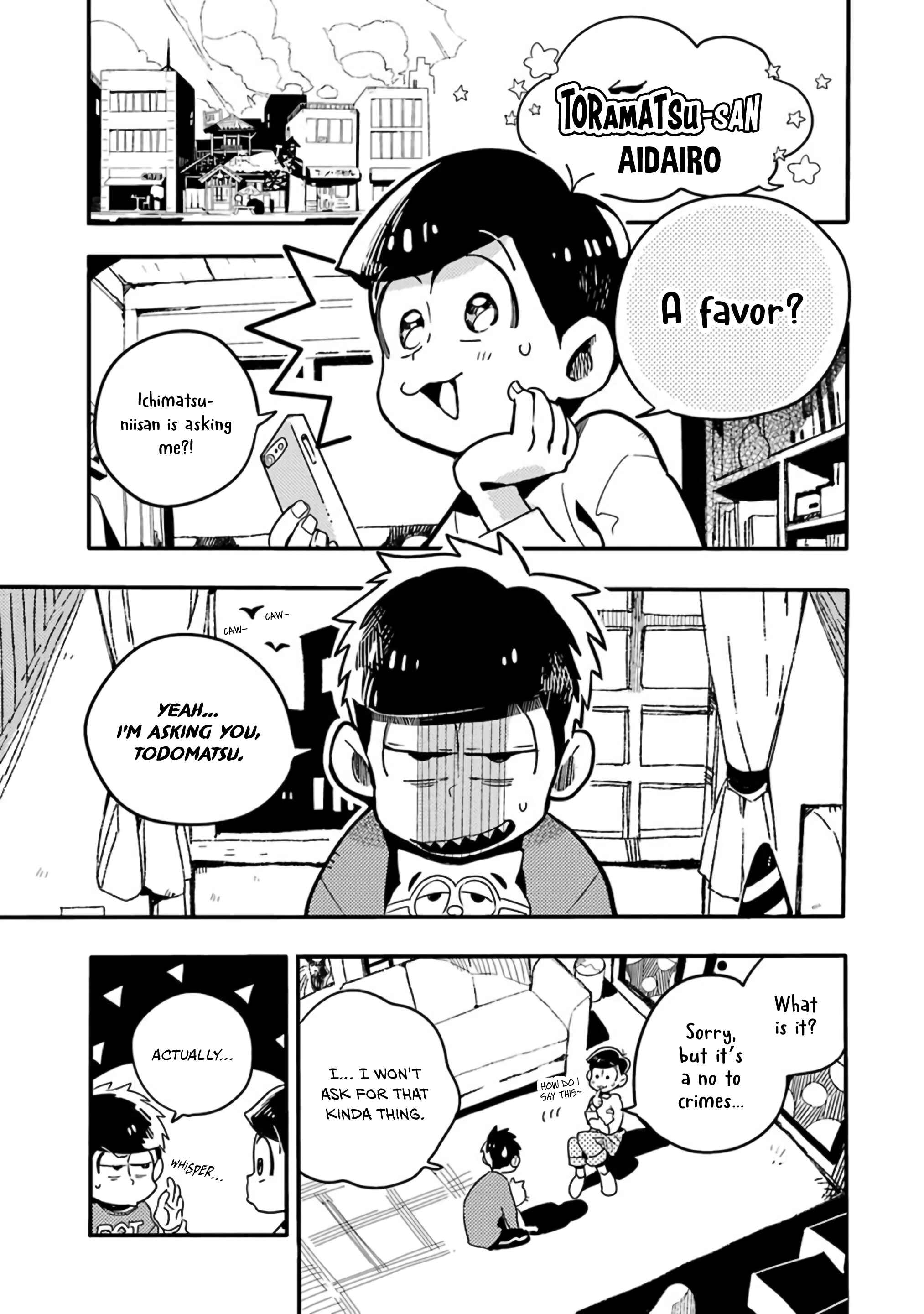 Page 1 Chapter 6 Osomatsu-san Official Comic Anthology ~Square Senbatsu~