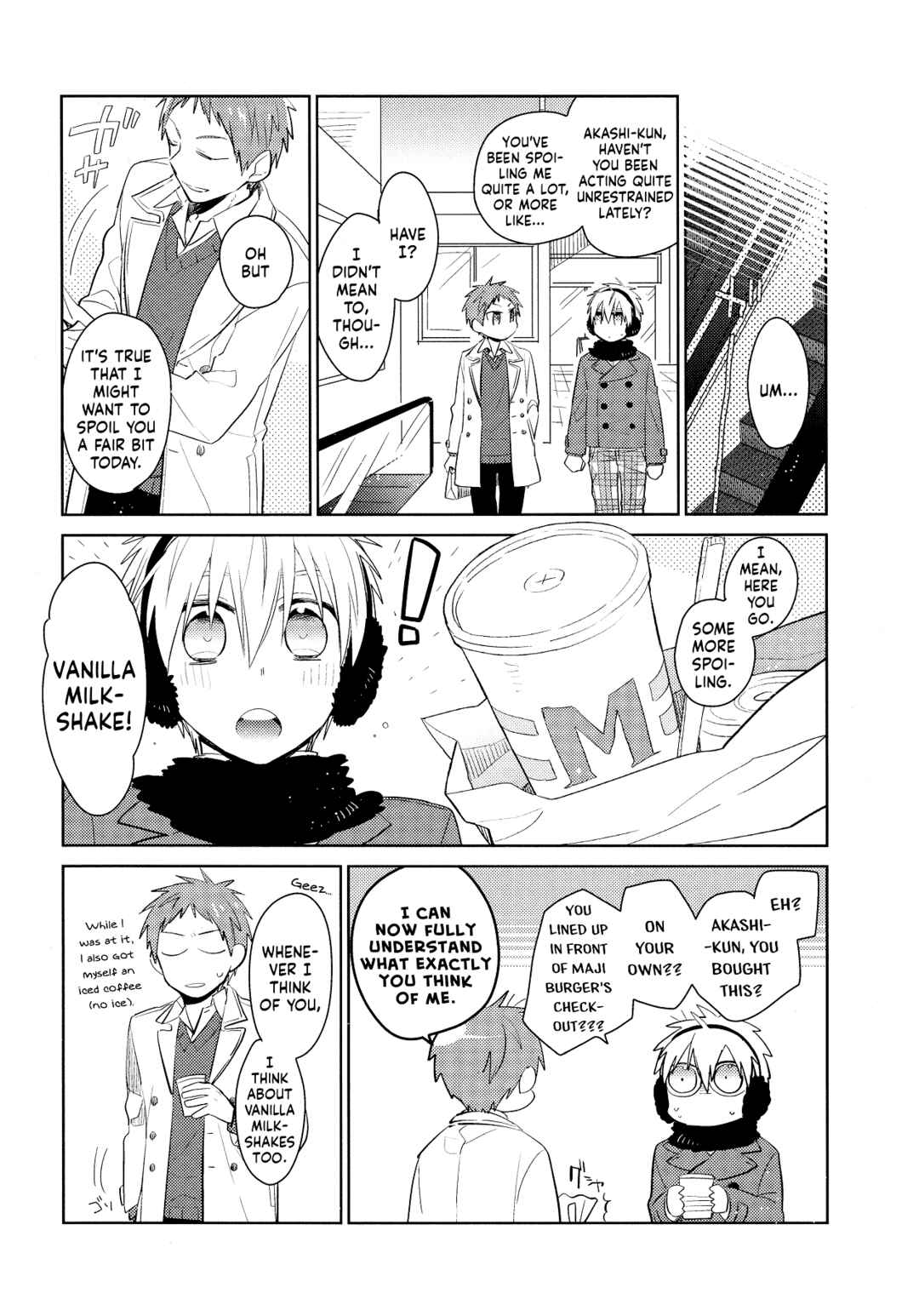 Page 8 Chapter Unknown_85ea Kurokos Basketball - Its Sweet, So Sweet (Doujinshi)