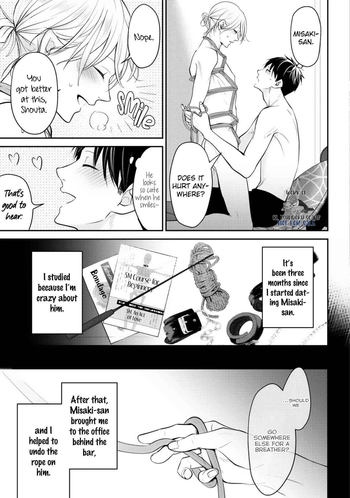 Page 10 Chapter 1 Hitomebore Shita Hito ga Do-M Datta Mono de