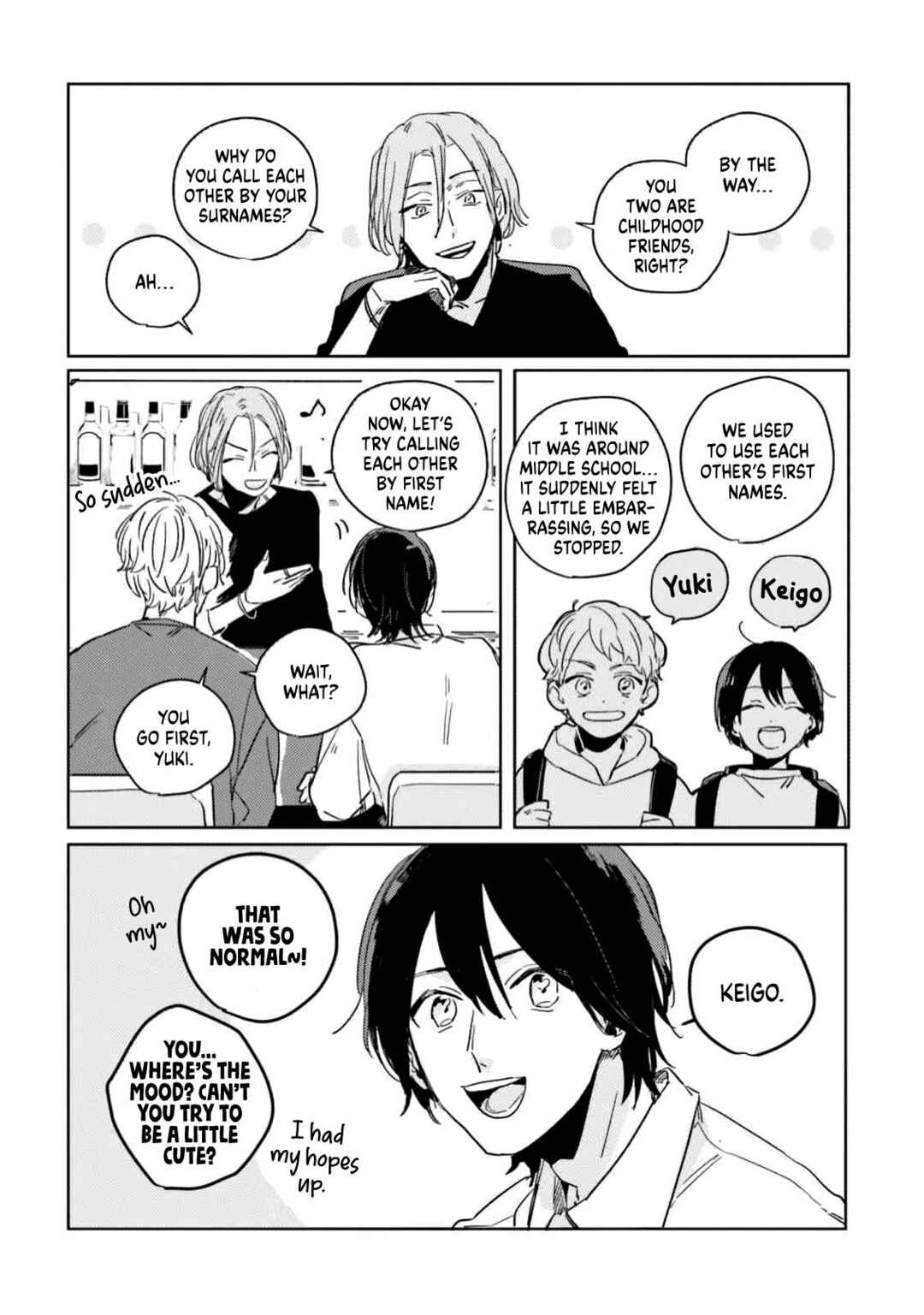 Page 14 Chapter 4.5 Hibari ga Naitara Tsukamaete