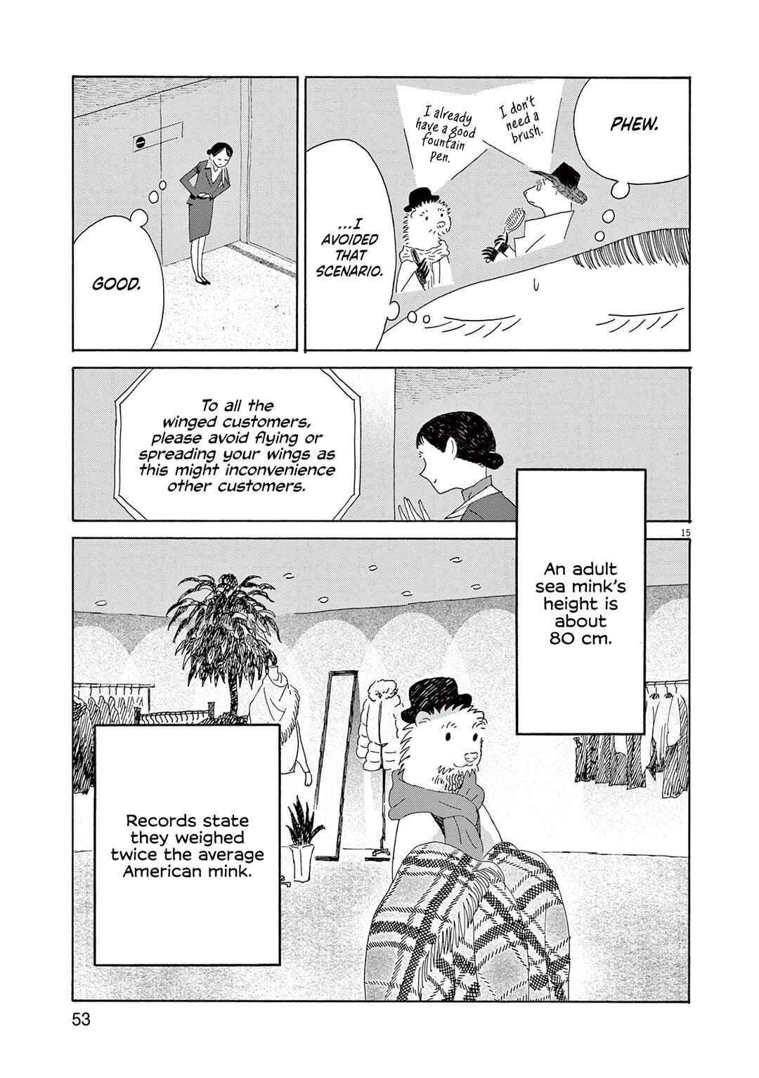 Page 17 Chapter 2 The Concierge at Hokkyoku Department Store