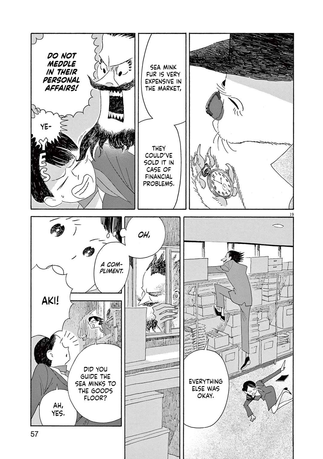 Page 21 Chapter 2 The Concierge at Hokkyoku Department Store