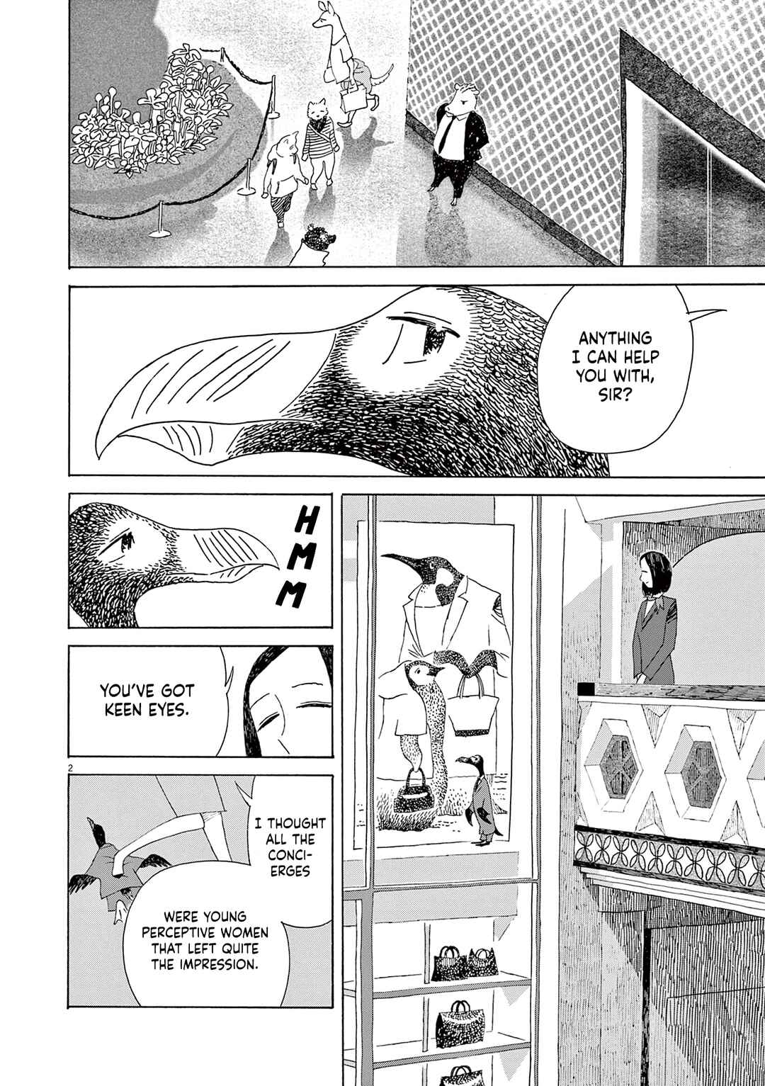 Page 4 Chapter 2 The Concierge at Hokkyoku Department Store