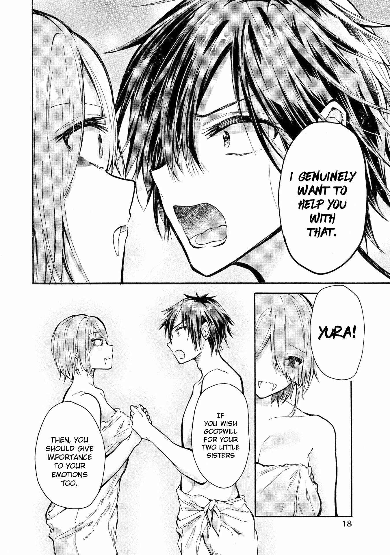 Page 18 Chapter 6 Sanshimai ga Ore wo Yuuwaku Shite Kuru!!