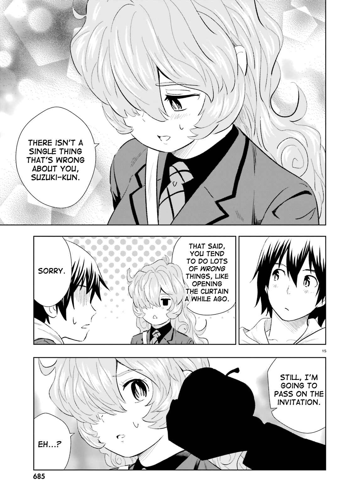 Page 15 Chapter 10 Kuromori-san wa Smartphone ga Tsukaenai