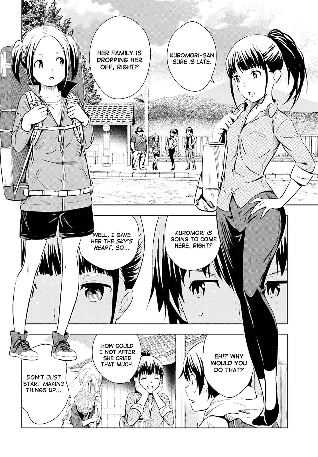 Page 8 Chapter 8 Kuromori-san wa Smartphone ga Tsukaenai