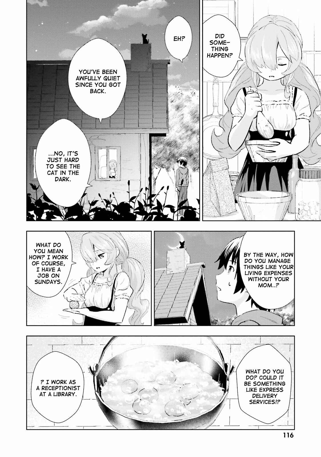Page 16 Chapter 4 Kuromori-san wa Smartphone ga Tsukaenai