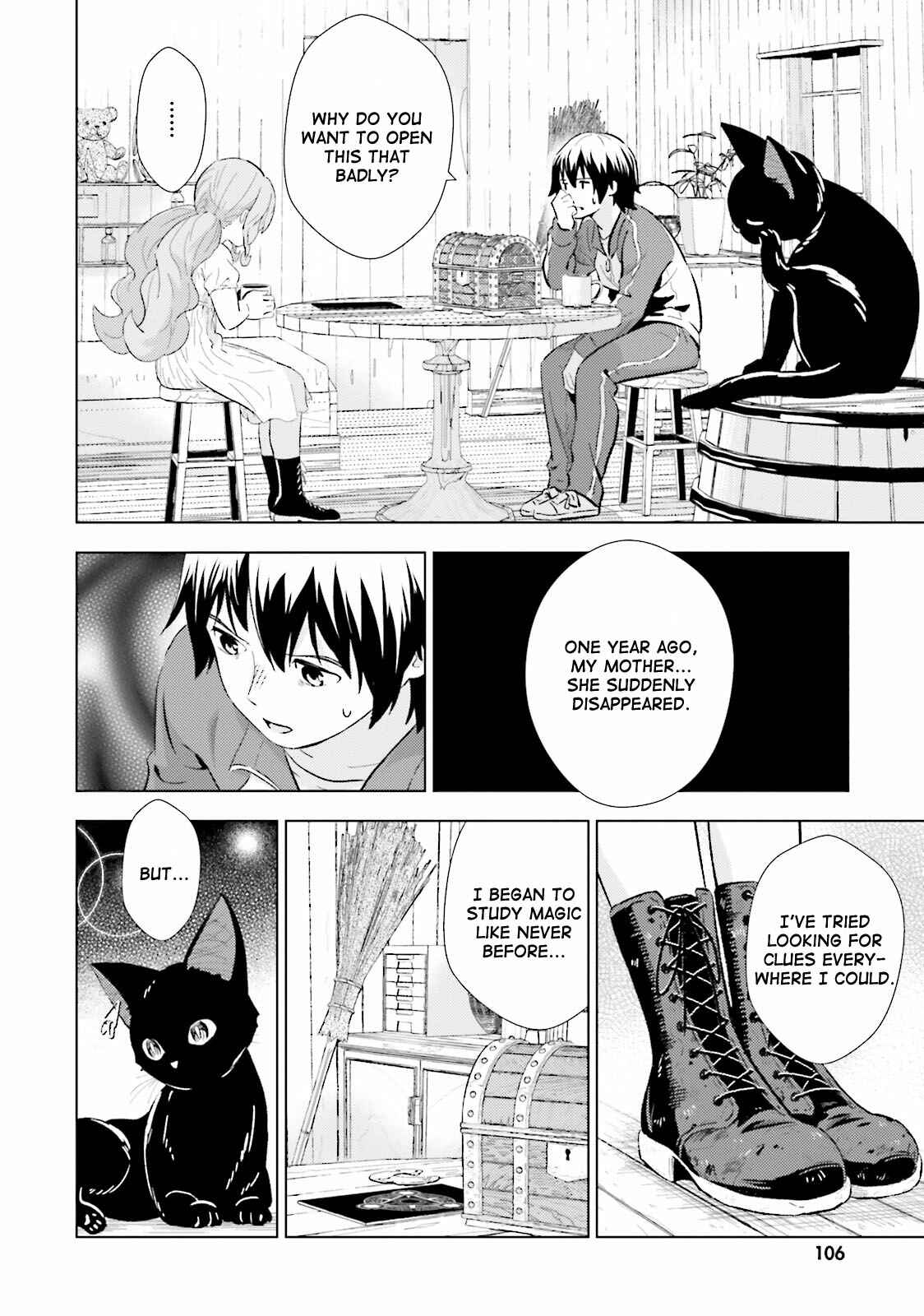 Page 6 Chapter 4 Kuromori-san wa Smartphone ga Tsukaenai