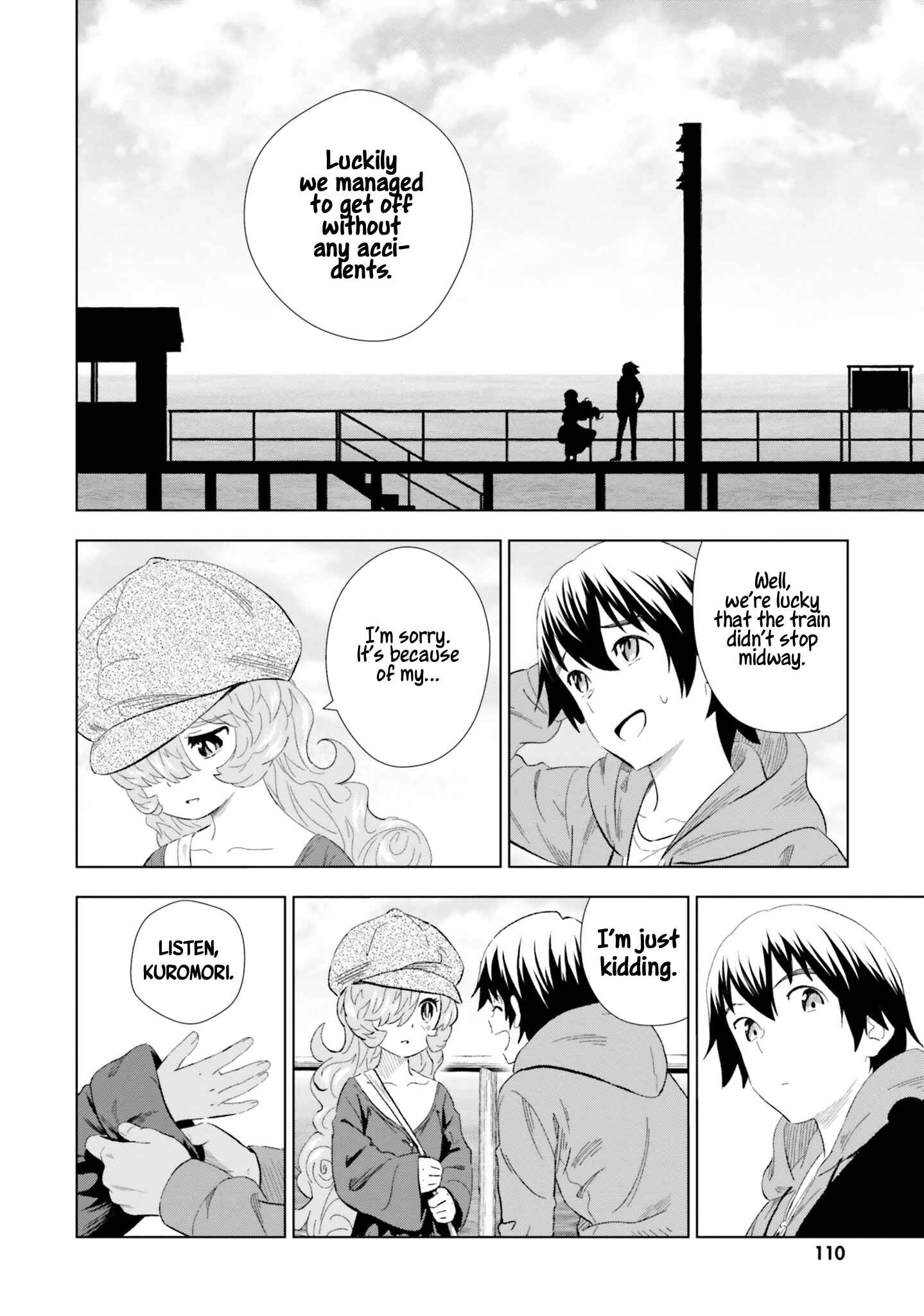 Page 15 Chapter 14 Kuromori-san wa Smartphone ga Tsukaenai