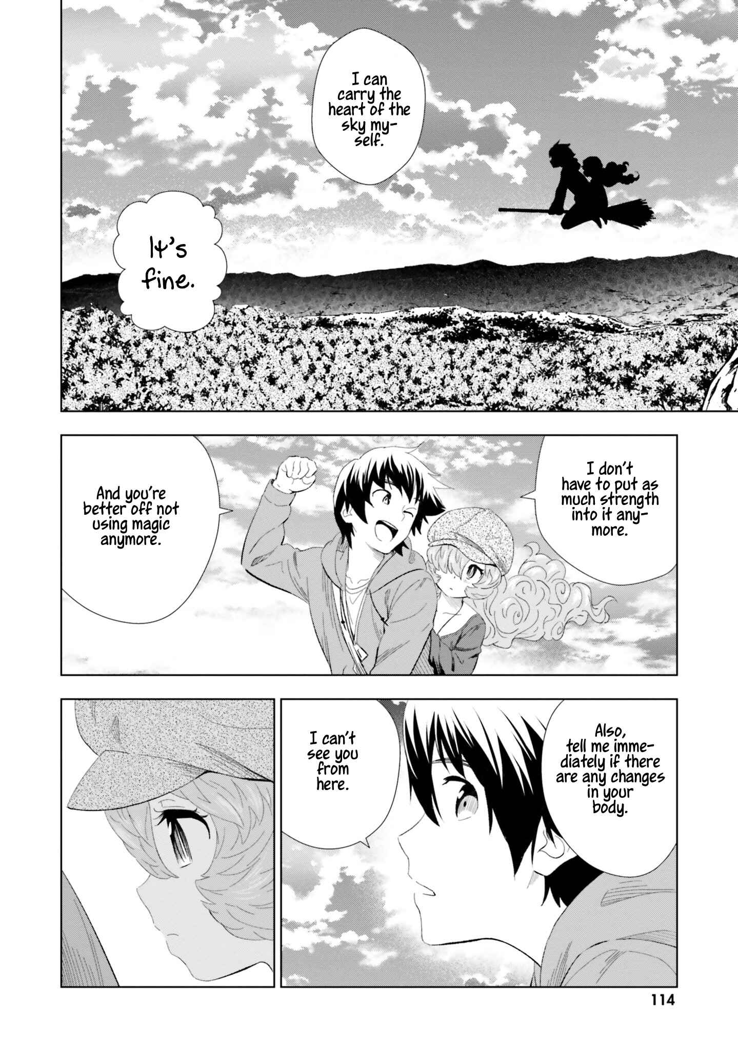 Page 19 Chapter 14 Kuromori-san wa Smartphone ga Tsukaenai