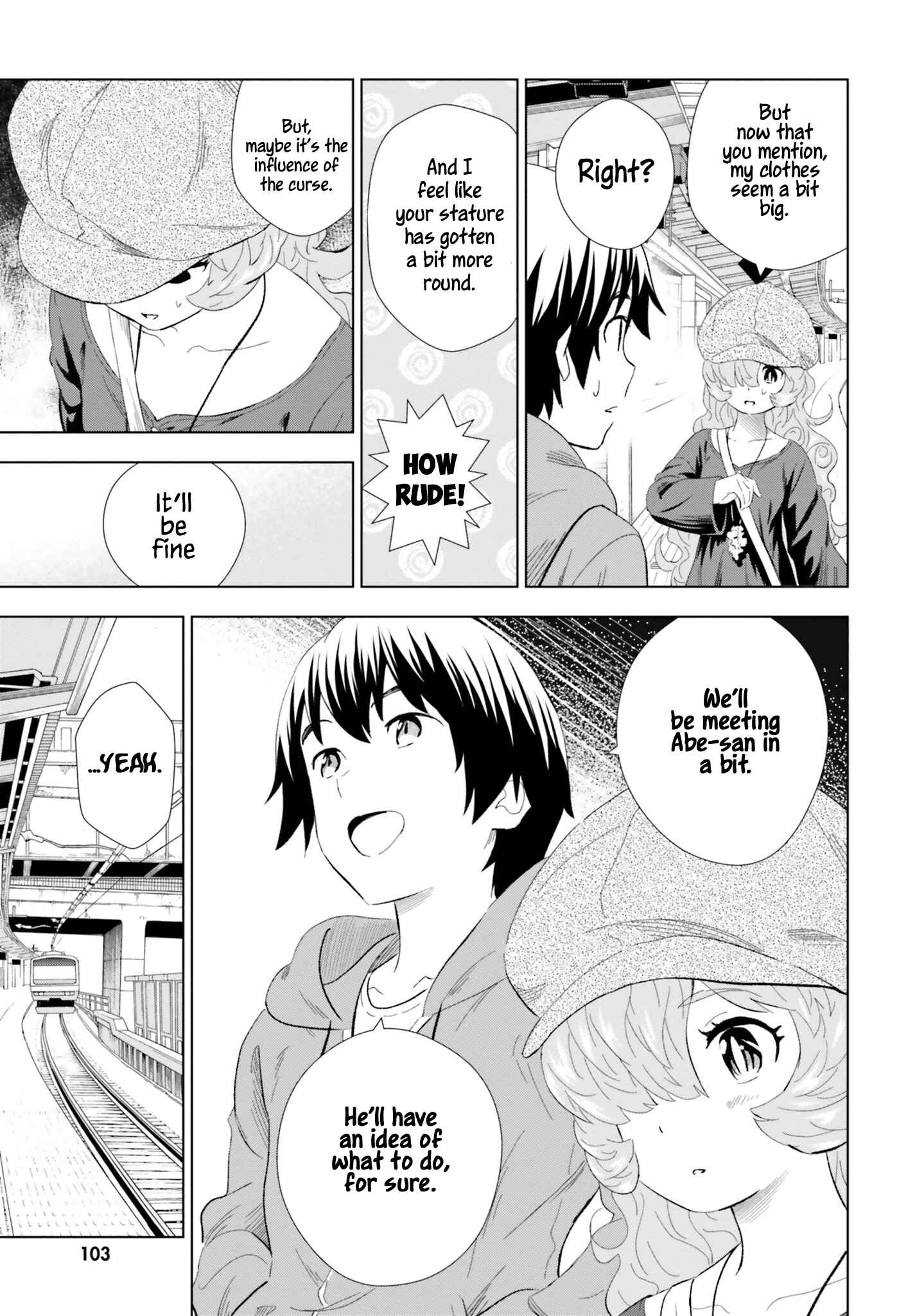 Page 8 Chapter 14 Kuromori-san wa Smartphone ga Tsukaenai