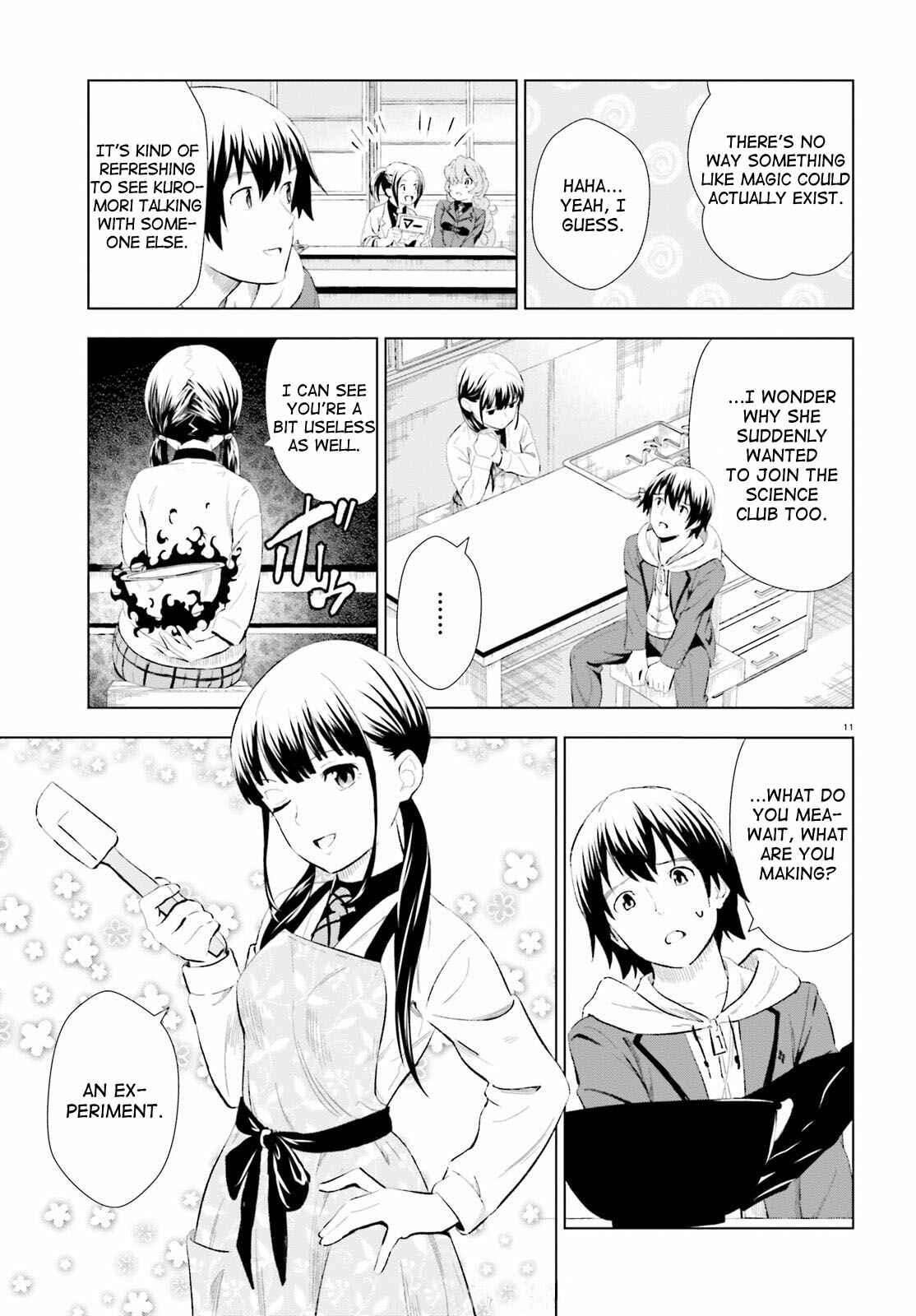 Page 11 Chapter 7 Kuromori-san wa Smartphone ga Tsukaenai