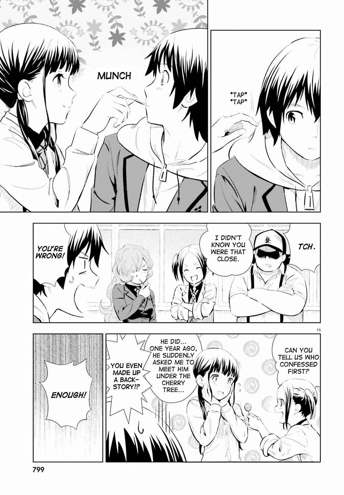 Page 15 Chapter 7 Kuromori-san wa Smartphone ga Tsukaenai
