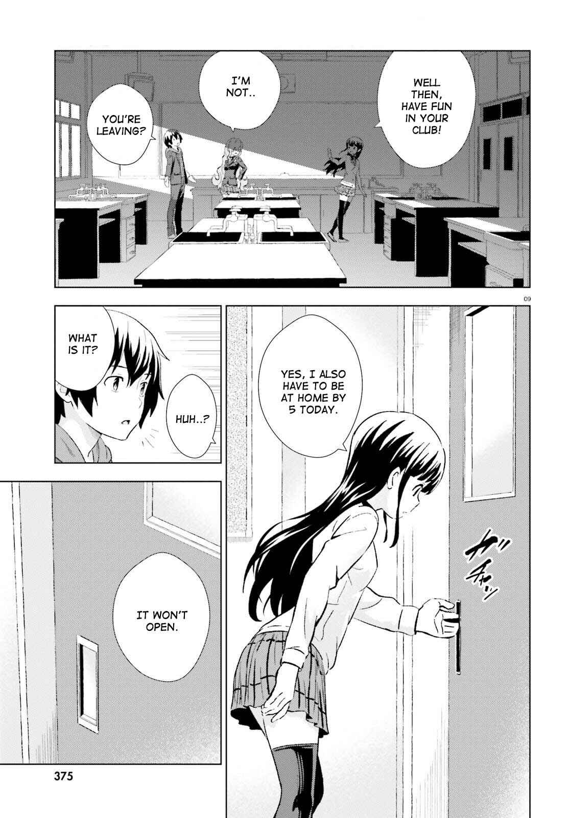 Page 9 Chapter 3 Kuromori-san wa Smartphone ga Tsukaenai