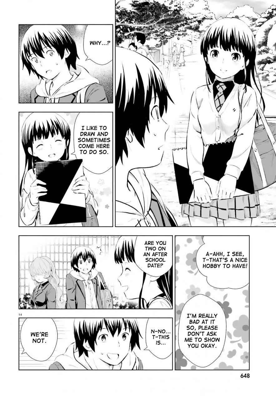 Page 14 Chapter 5 Kuromori-san wa Smartphone ga Tsukaenai