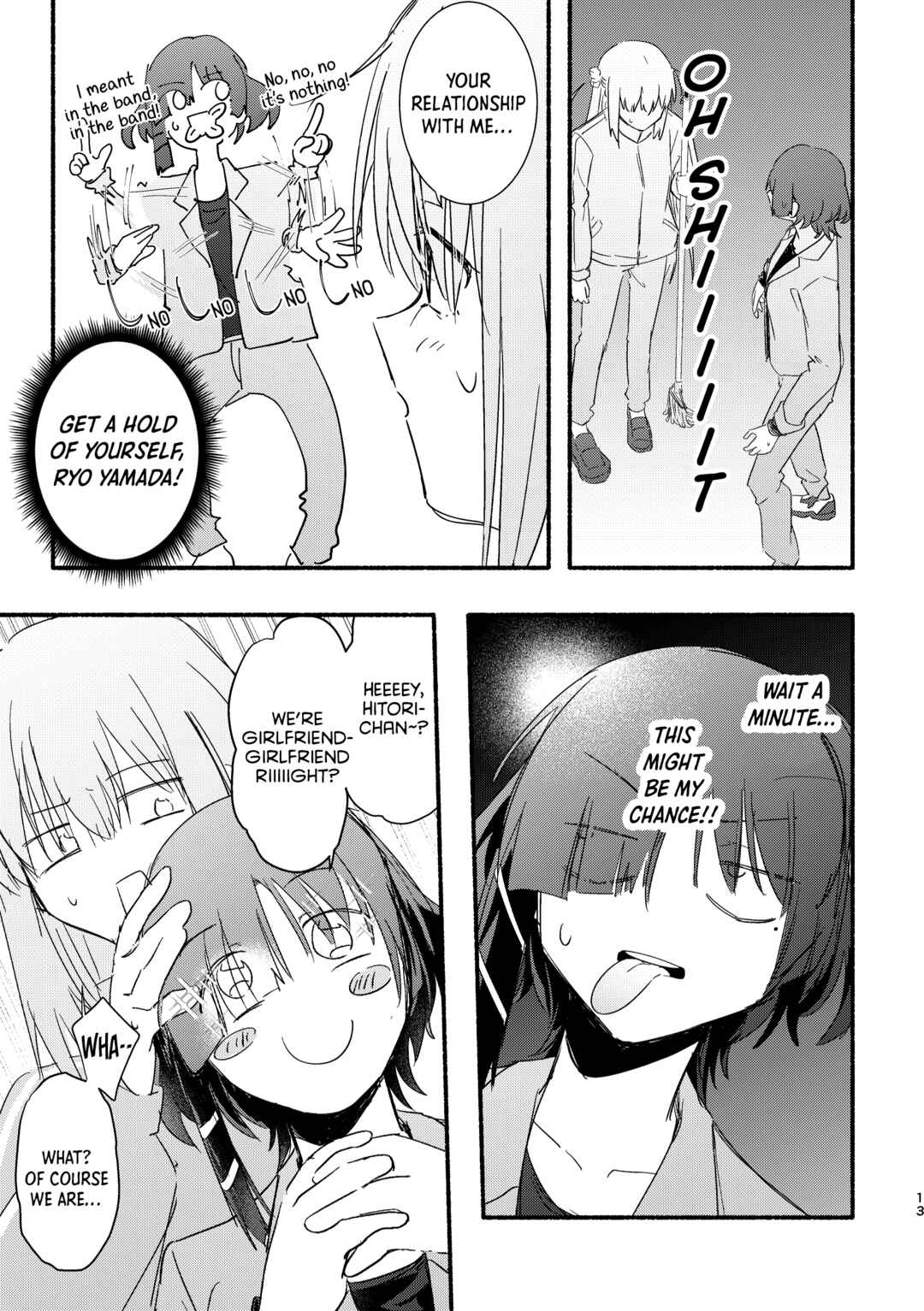 Page 13 Chapter Unknown_2fe2 Bocchi the Rock! - 10⁻¹⁴ (Doujinshi)