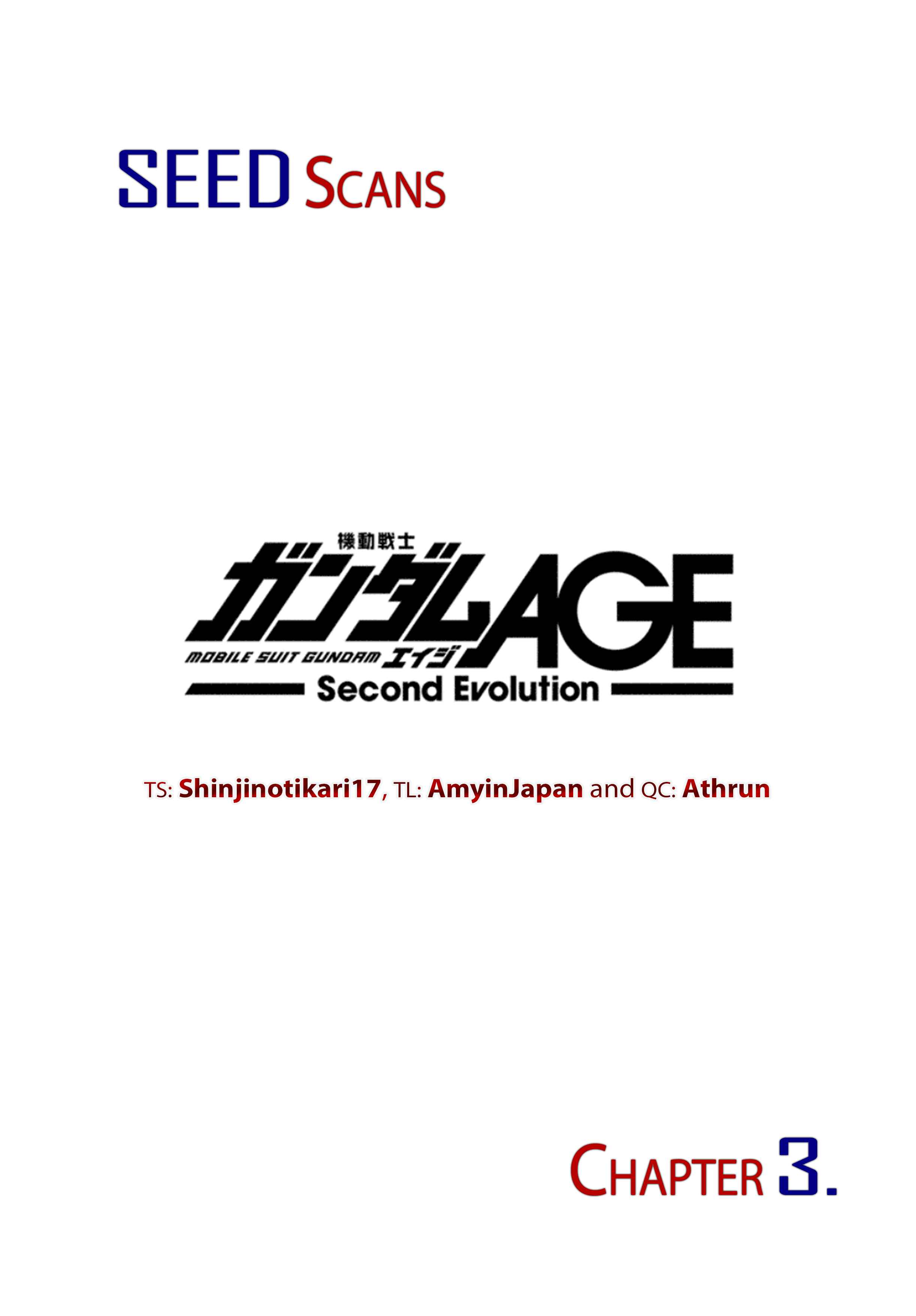 Page 1 Chapter 3 Mobile Suit Gundam AGE -Second Evolution-