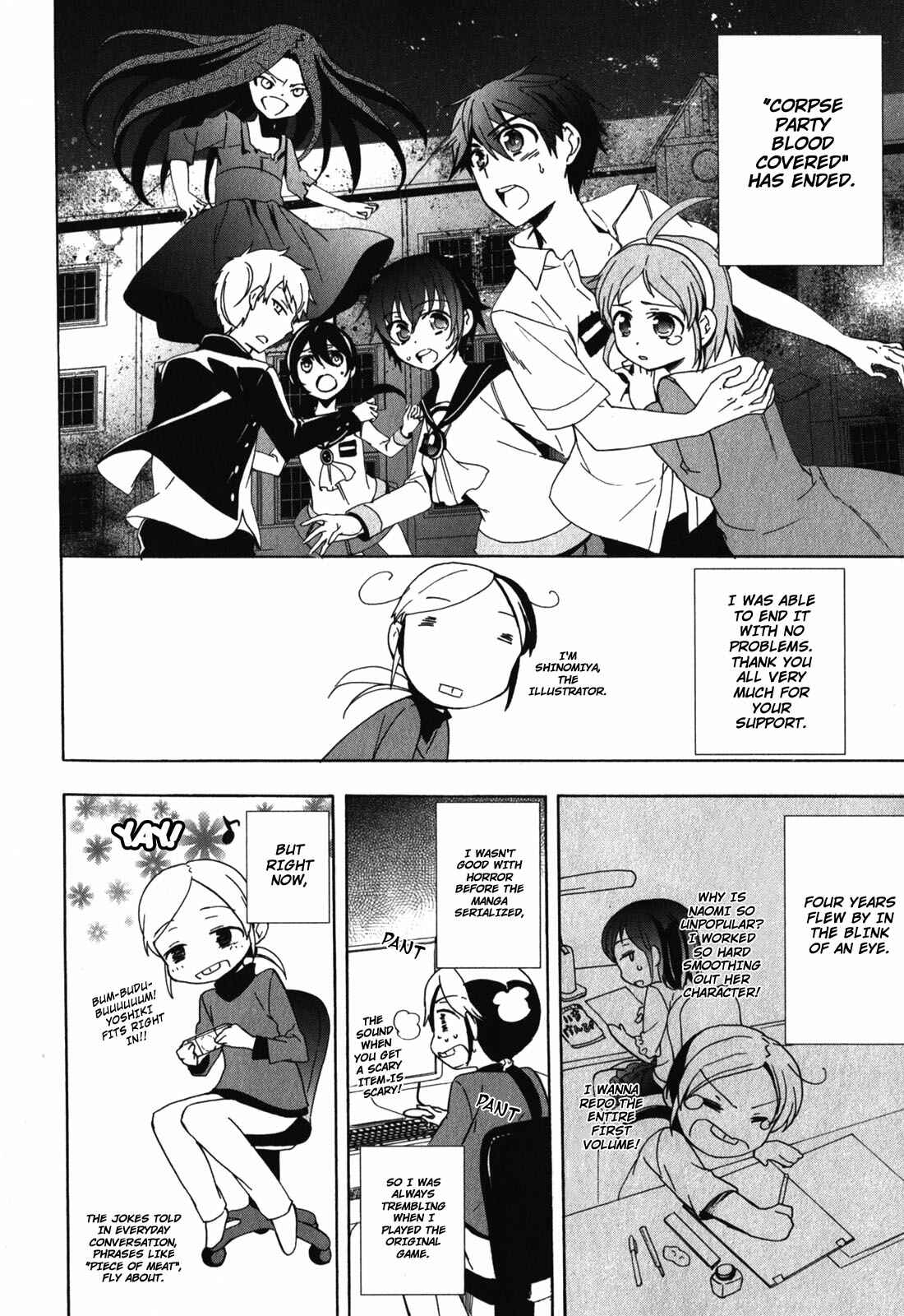 Page 56 Chapter 47 Corpse Party - Blood Covered