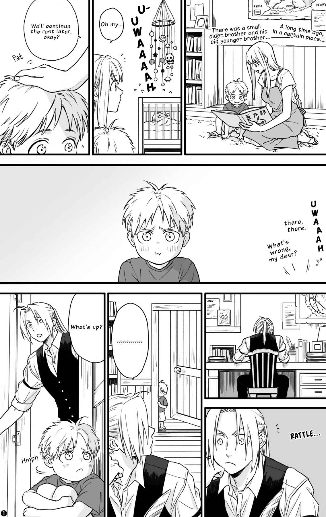 Page 1 Chapter Unknown_3a35 Fullmetal Alchemist - Dadward Remembers Hohendad (Doujinshi)