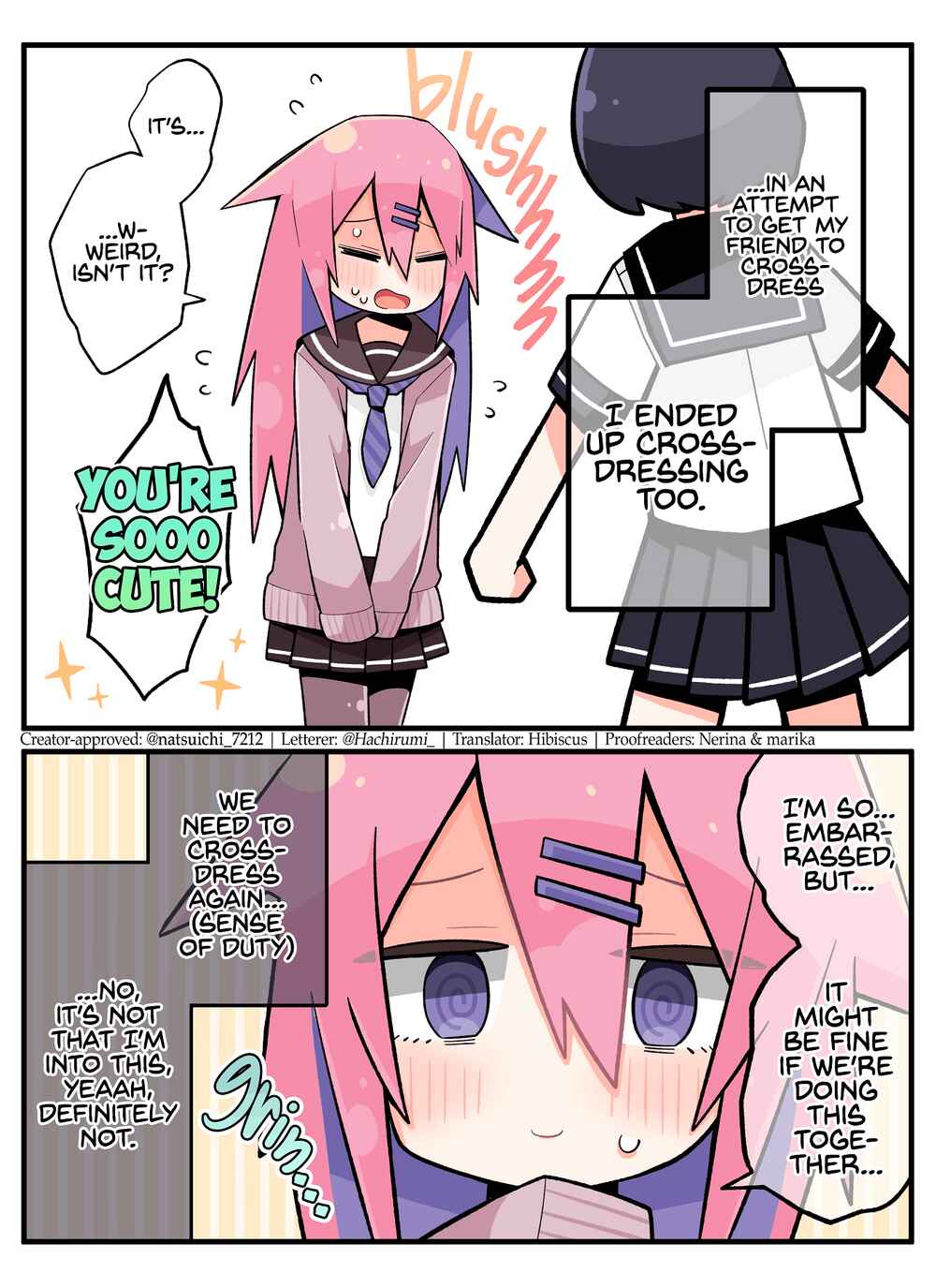 Page 1 Chapter Unknown_da4b The Femboy Who Won’t Crossdress Alone