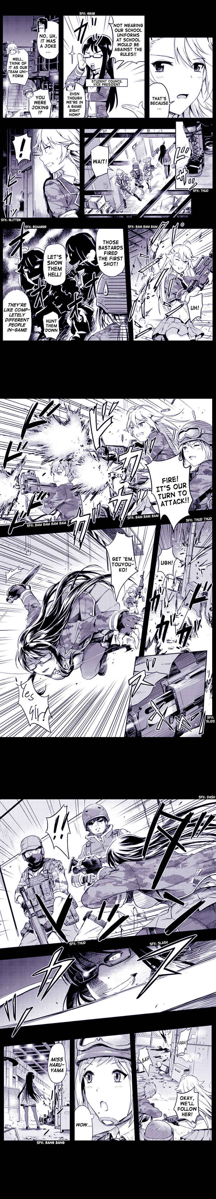 Page 4 Chapter 3 Gun & Girls