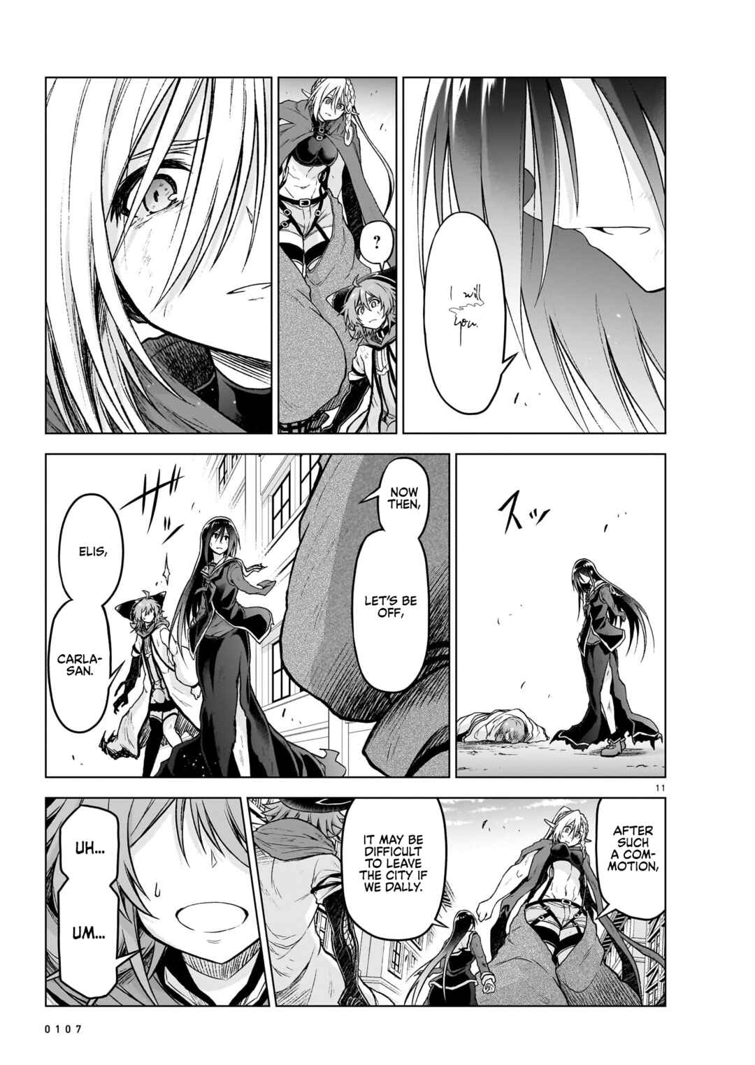 Page 11 Chapter 14 Sister and Giant: A Young Lady Is Reborn in Another World