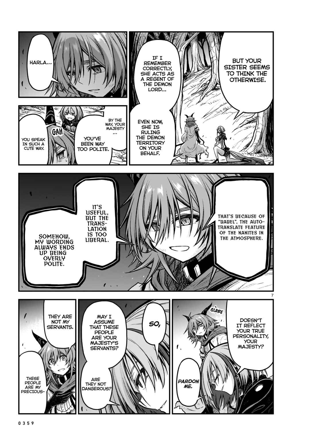 Page 8 Chapter 18 Sister and Giant: A Young Lady Is Reborn in Another World