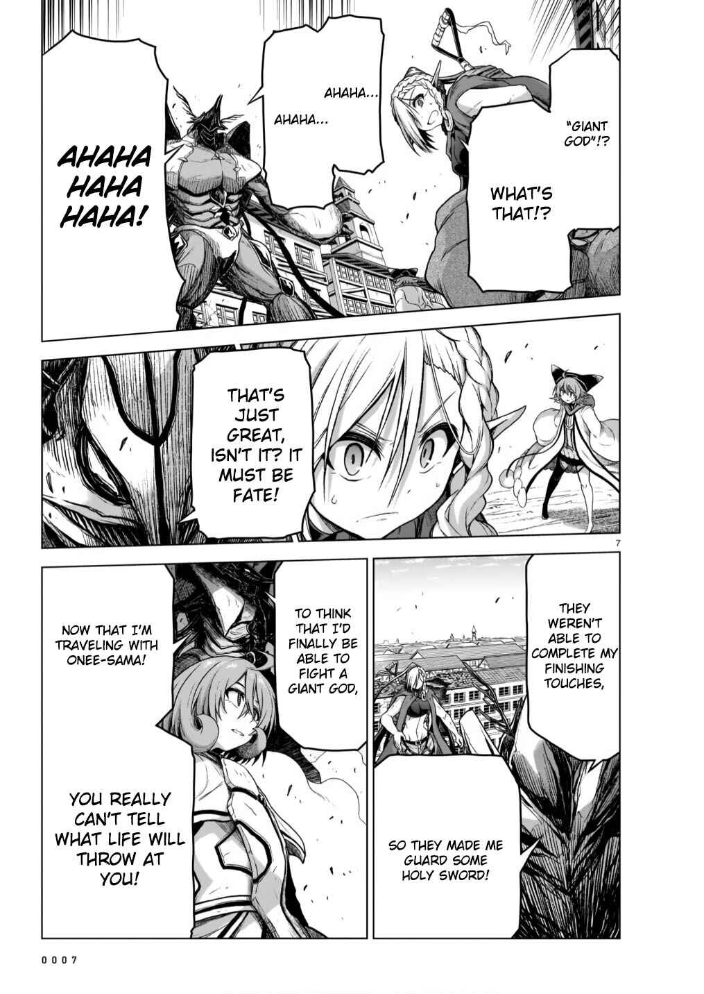 Page 7 Chapter 9 Sister and Giant: A Young Lady Is Reborn in Another World