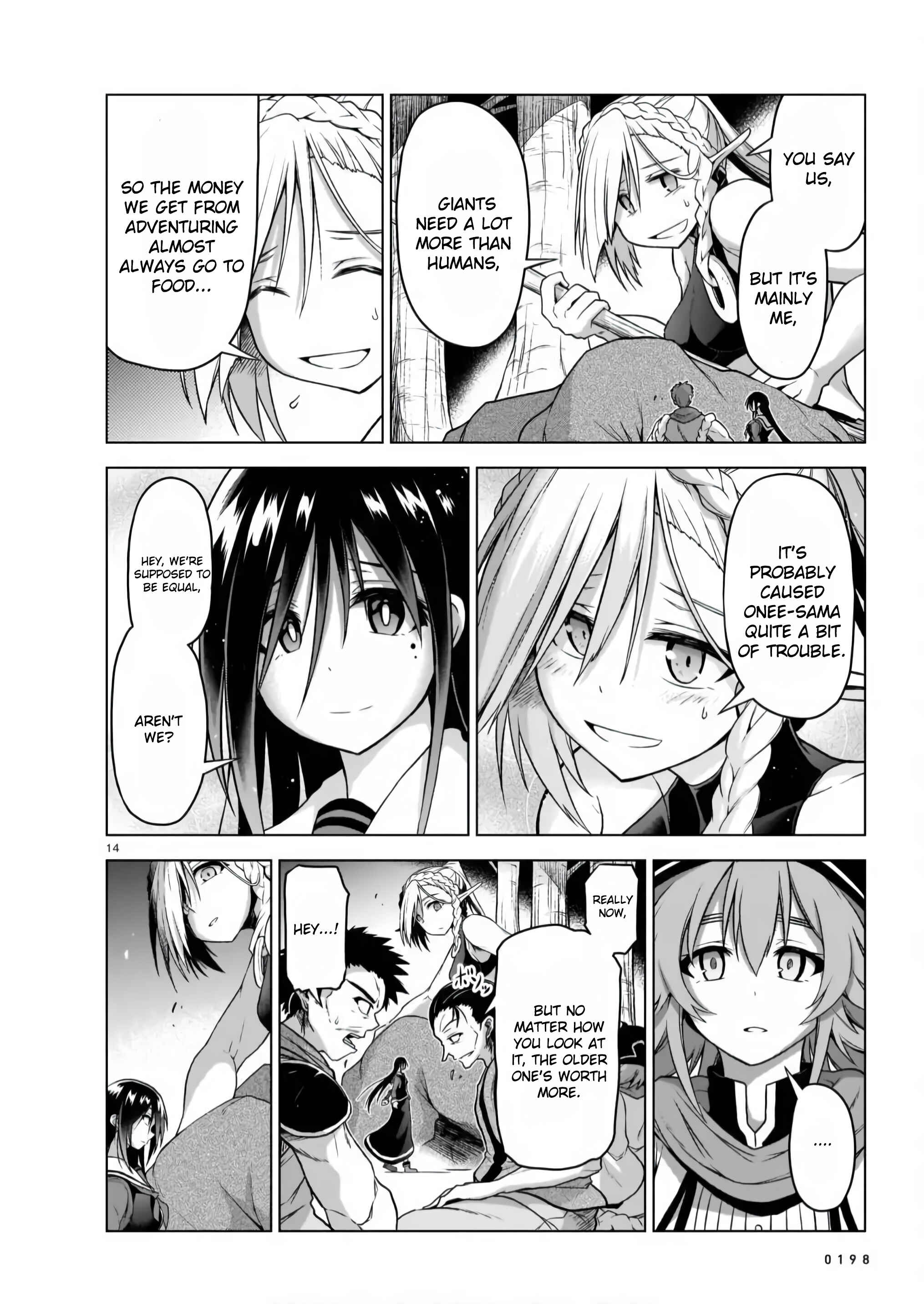 Page 13 Chapter 4 Sister and Giant: A Young Lady Is Reborn in Another World