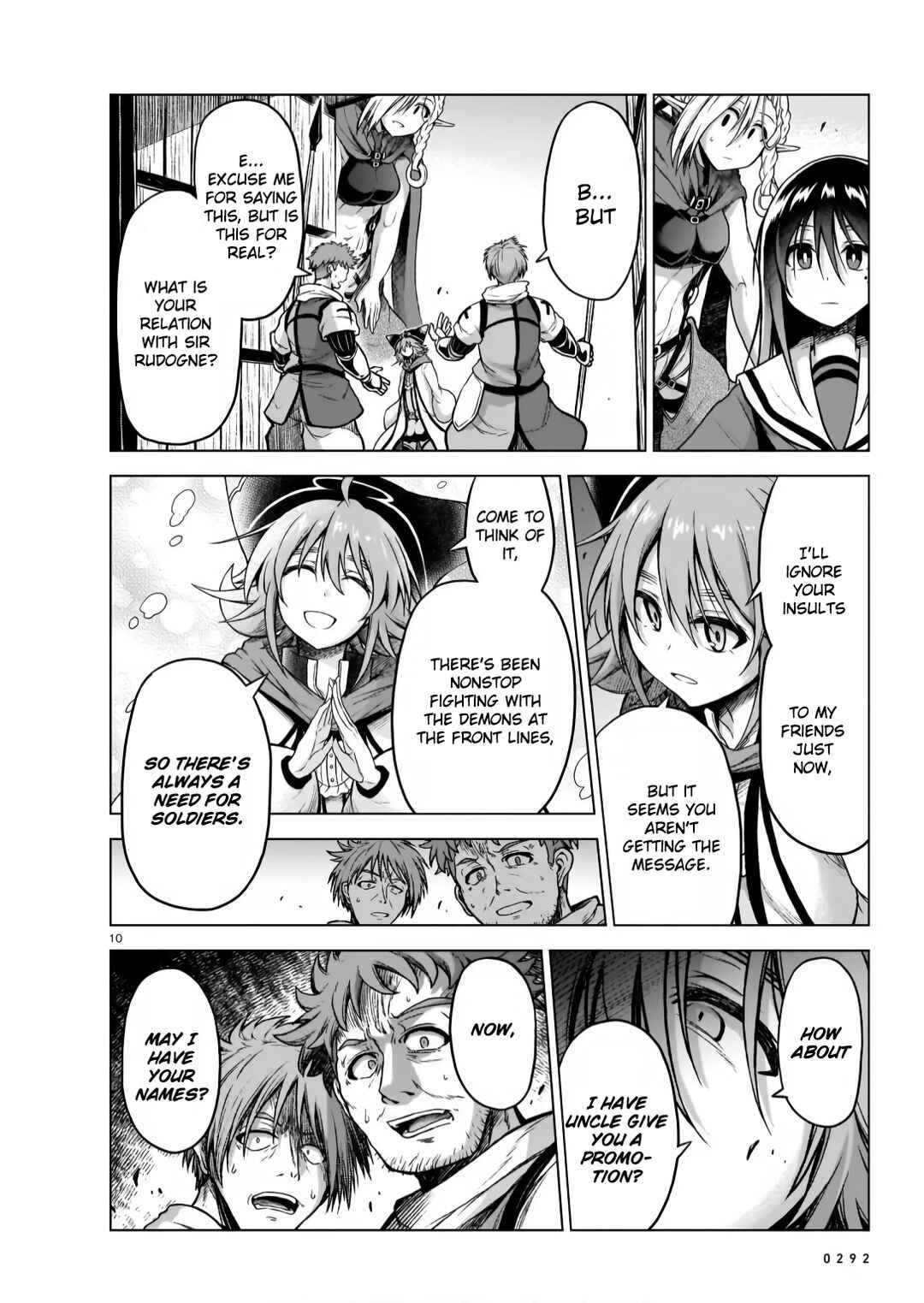 Page 10 Chapter 7 Sister and Giant: A Young Lady Is Reborn in Another World