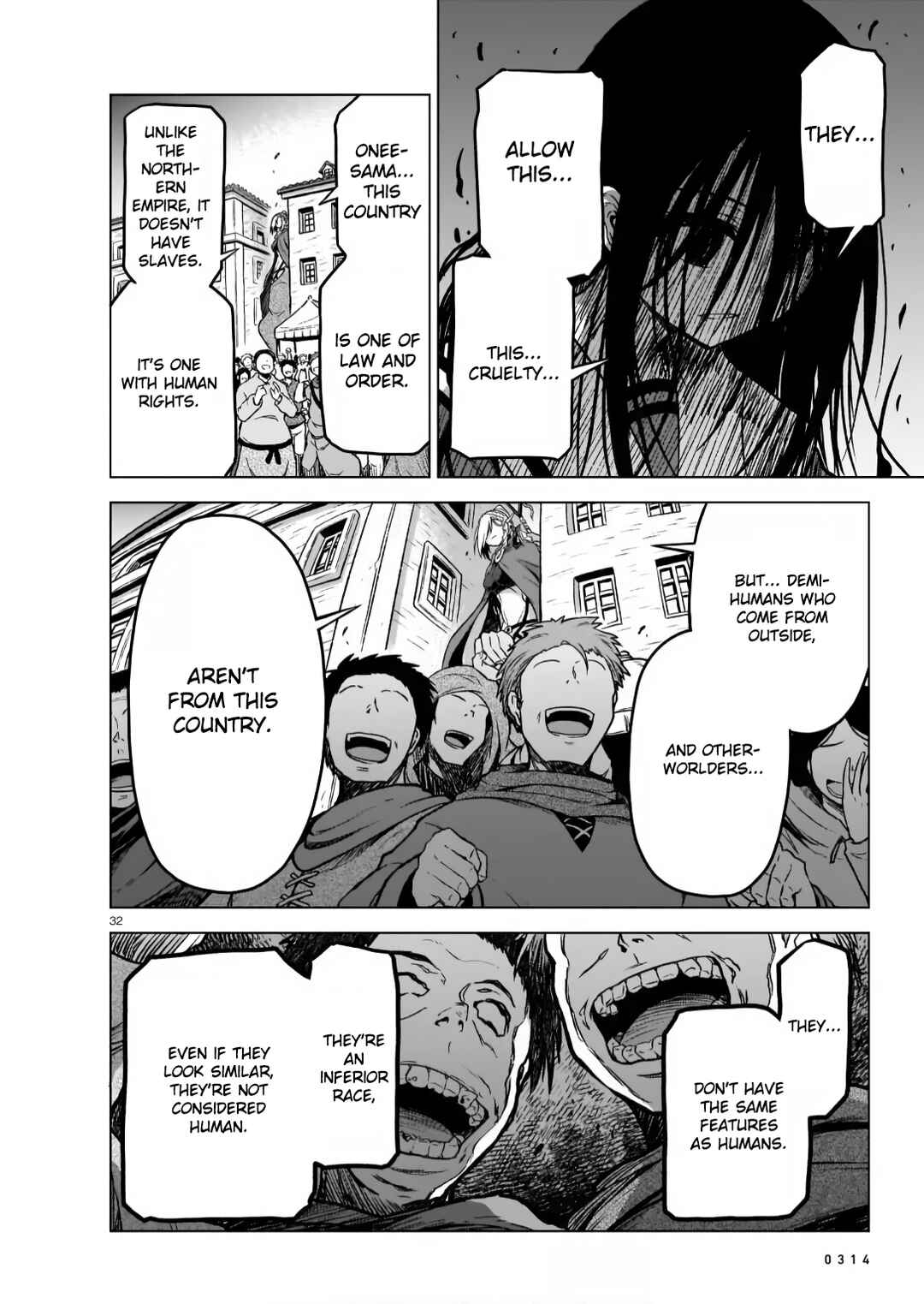Page 32 Chapter 7 Sister and Giant: A Young Lady Is Reborn in Another World