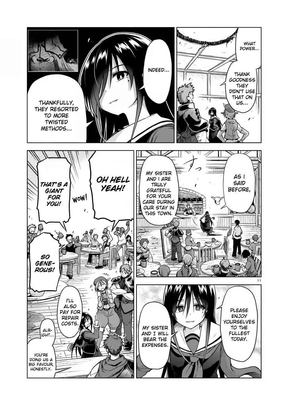 Page 11 Chapter 3 Sister and Giant: A Young Lady Is Reborn in Another World