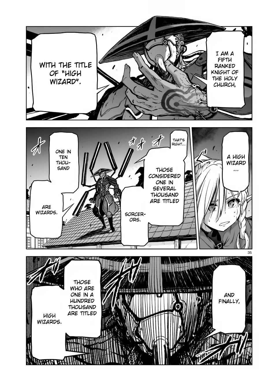 Page 35 Chapter 3 Sister and Giant: A Young Lady Is Reborn in Another World