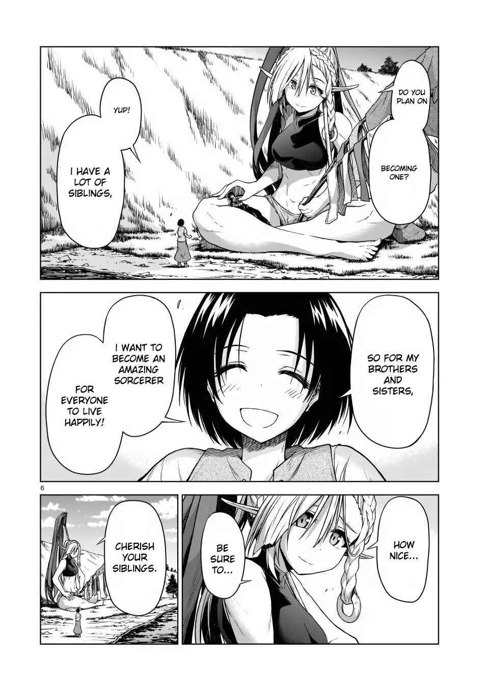 Page 6 Chapter 3 Sister and Giant: A Young Lady Is Reborn in Another World
