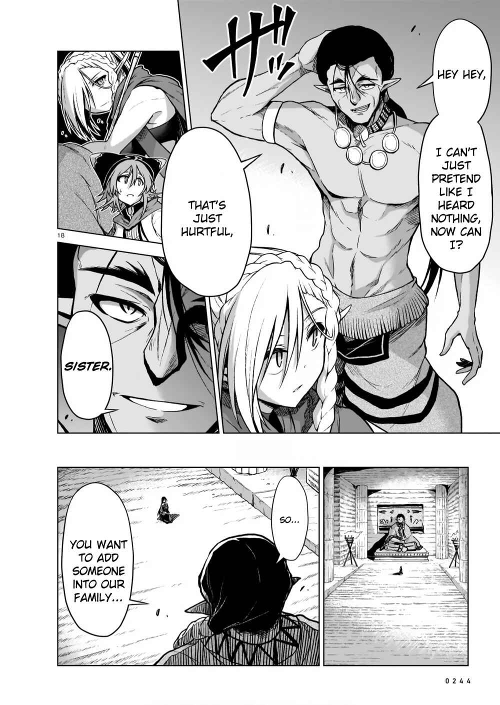 Page 18 Chapter 5 Sister and Giant: A Young Lady Is Reborn in Another World