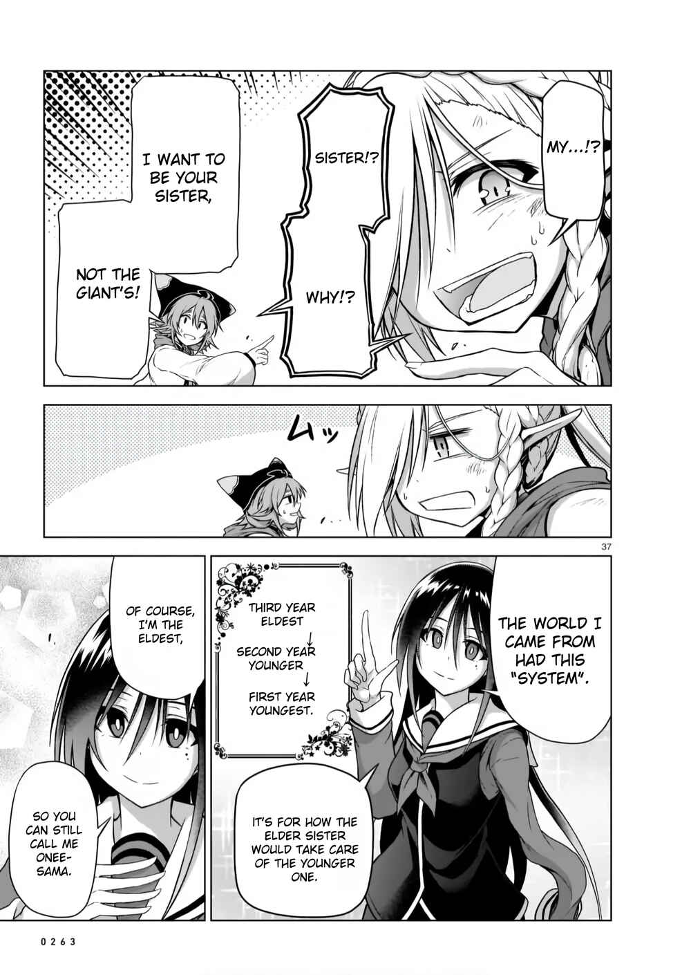 Page 37 Chapter 5 Sister and Giant: A Young Lady Is Reborn in Another World