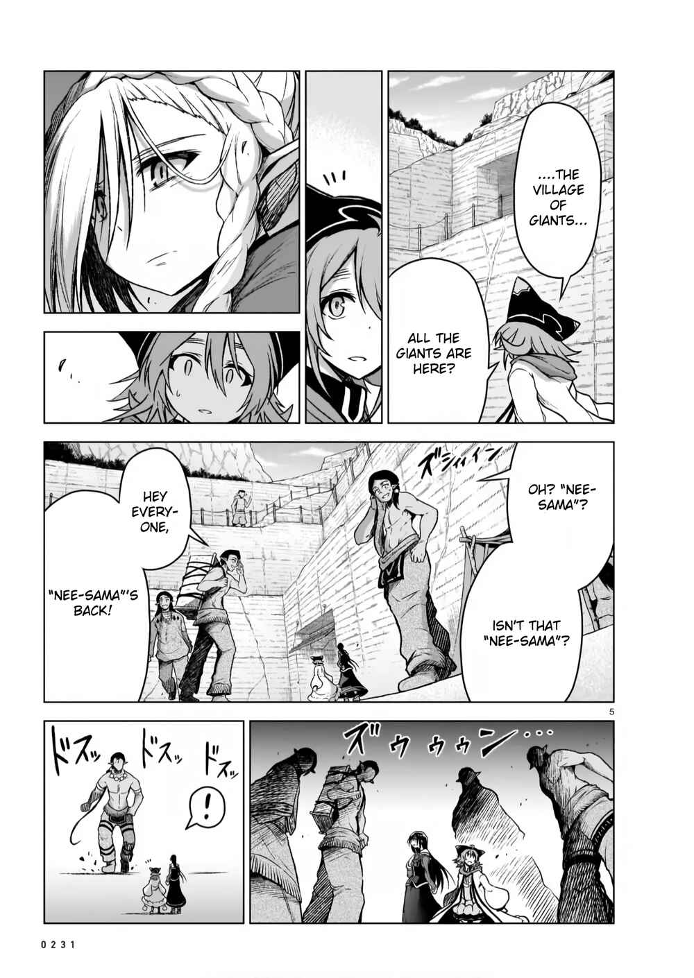 Page 5 Chapter 5 Sister and Giant: A Young Lady Is Reborn in Another World