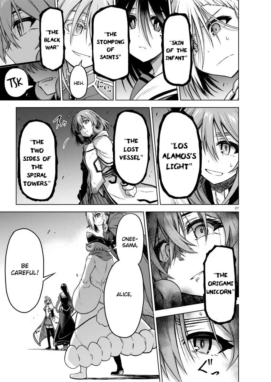 Page 27 Chapter 8 Sister and Giant: A Young Lady Is Reborn in Another World